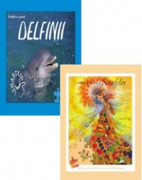 1+1 CADOU Delfinii (Delfinii-puzzle; Lumea de basm a nimfelor-puzzle)