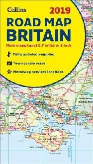 2019 Collins Map of Britain