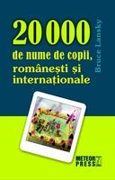 20 000 de nume de copii, romanesti si internationale