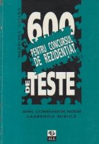 600 de teste pentru Concursul de Rezidentiat