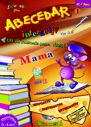 Abecedar interactiv - Lectii multimedia pentru clasa I. Partea I (CD)