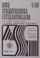 ACTA Stomatologica Internationalia 4/1980