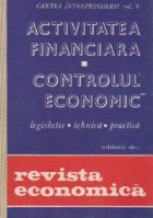 Activitatea financiara Controlul economic