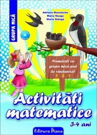 ACTIVITATI MATEMATICE 3-4 ANI -(2013) - Numarati cu grupa mica puii de randunica!