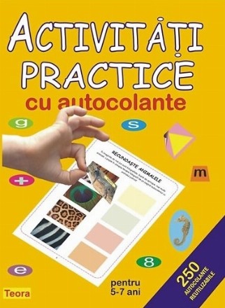 Activitati practice cu autocolante pentru 5-7 ani