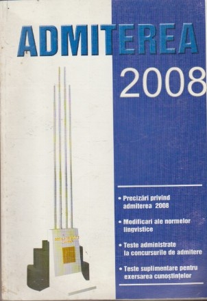 Admiterea 2008