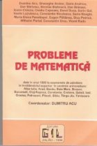 Admiterea 1995 invatamantul superior Matematica