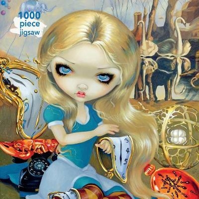 Adult Jigsaw Jasmine Becket-Griffith: Alice in a Dali Dream