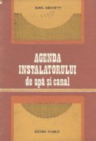 Agenda instalatorului apa canal