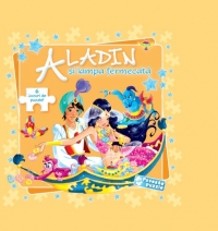 Aladin si lampa fermecata (poveste puzzle - 6 jocuri de puzzle!)