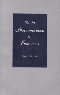 De la Alecsandrescu la Eminescu