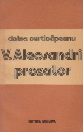 V.Alecsandri - prozator (profilul memorialistului)