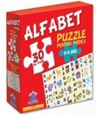 Alfabet - Puzzle pentru podea + Plansa alfabet