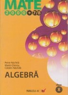 ALGEBRA CLASA (2000+7/8 editia