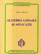 Algebra liniara aplicatii