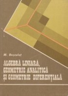 Algebra liniara geometrie analitica geometrie