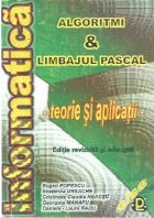 Algoritmi Limbajul PASCAL Teorie aplicatii