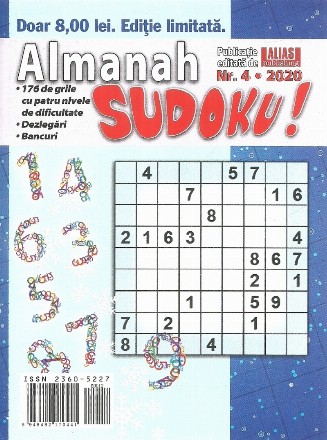 Almanah Sudoku, Nr.4/2020