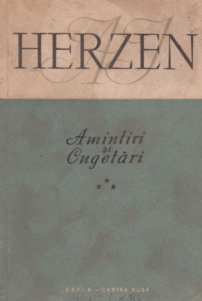 Amintiri si cugetari, Volumul al III-lea