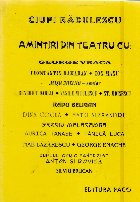 Amintiri din teatru