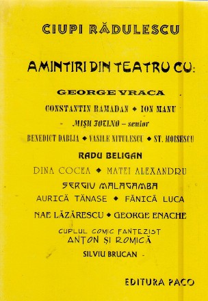 Amintiri din teatru