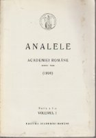 Analele Academiei Romane anul 124