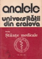 Analele Universitatii din Craiova Seria
