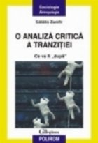 analiza critica tranzitiei