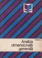 Analiza dimensionala generala