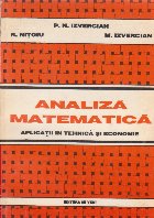 Analiza matematica. Aplicatii in tehnica si economie