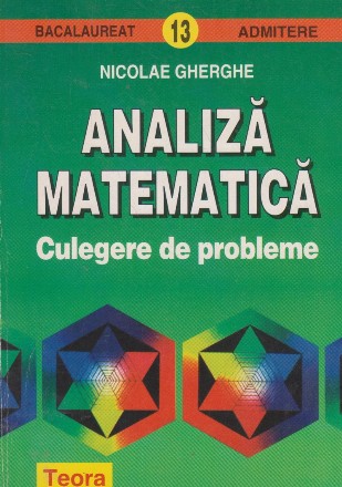 Analiza matematica. Culegere de probleme