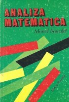 Analiza matematica Editia Rosculet)