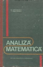 Analiza matematica Gheorghiu Precupanu)