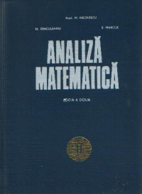 Analiza matematica, Volumul al II-lea, Editia a doua