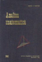 Analiza matematica Volumul lea Calcul