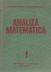 Analiza matematica, Volumul I - Editia a V-a