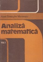 Analiza matematica Volumul