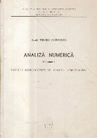 Analiza numerica Volumul I -  Notiuni introductive de calcul aproximativ