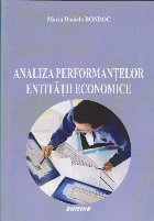 Analiza Performantelor Entitatii Economice