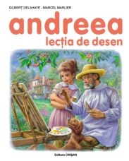 Andreea - lectia de desen - 20,5 x 25,5 cm, 24 pagini color