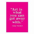 Andy Warhol Hardcover Book Sticky