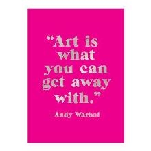 Andy Warhol Hardcover Book of Sticky Notes