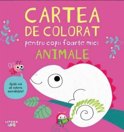 Animale : cartea de colorat pentru copii foarte mici