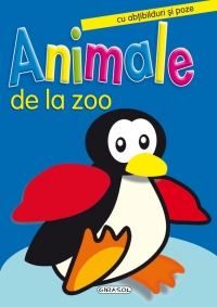 Animale de la zoo - cu abtibilduri si poze