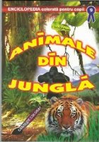 Animale din jungla - Carte de colorat