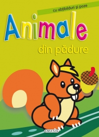 Animale din padure - cu abtibilduri si poze