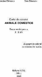 Animale domestice carte colorat recomandat