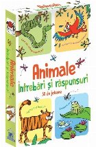 Animale - Intrebari si raspunsuri - 50 de jetoane