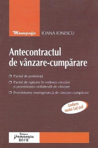 Antecontractul de vanzare-cumparare