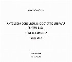 Antologia concursului creaţie literară pentru